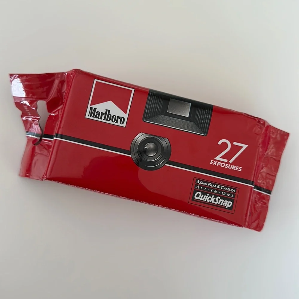 FUJIFILM MARLBORO DISPOSABLE CAMERA